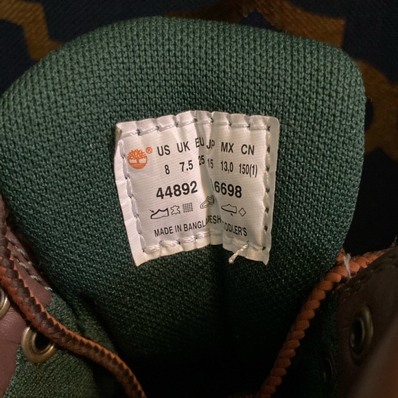 Timberland Toddler Field Boots 6in - Picture 4 of 8